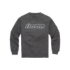 Slant -RideIcon Shop IconSlantCrewneckCharcoalHeatherFront