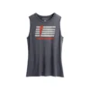 Invasion Stripe Tank - Women's -RideIcon Shop WmnsInvasionStripeTankAntiqueDenim